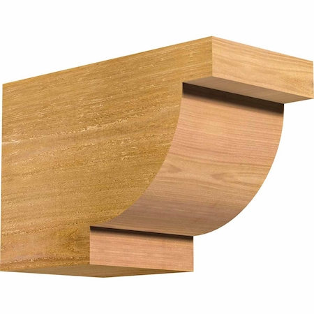 Ekena Millwork Alpine Rough Sawn Rafter Tail, Western Red Cedar, 6"W x 8"H x 12"L RFT06X08X12ALP00RWR